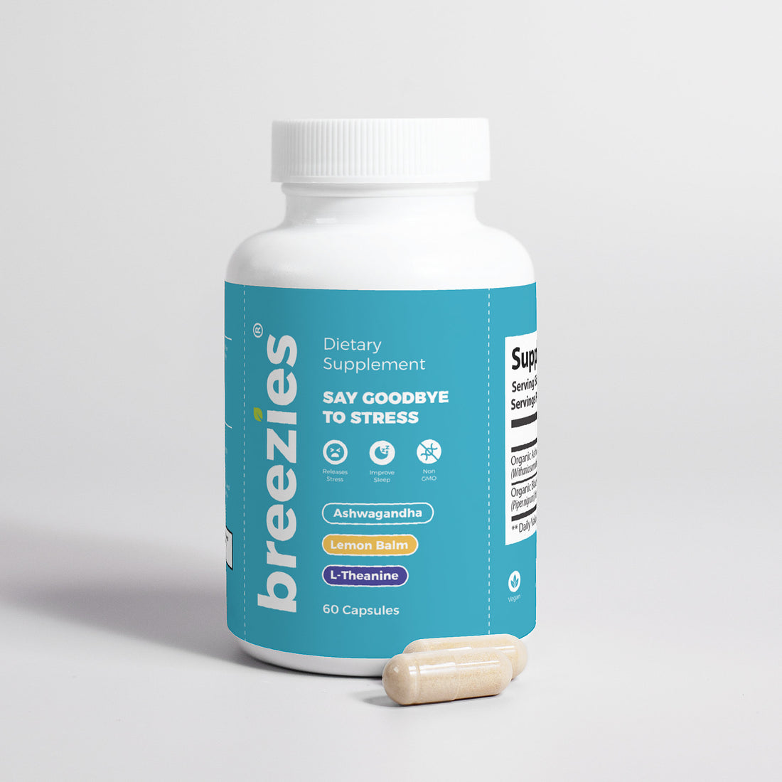 Breezies Ashwagandha Capsules